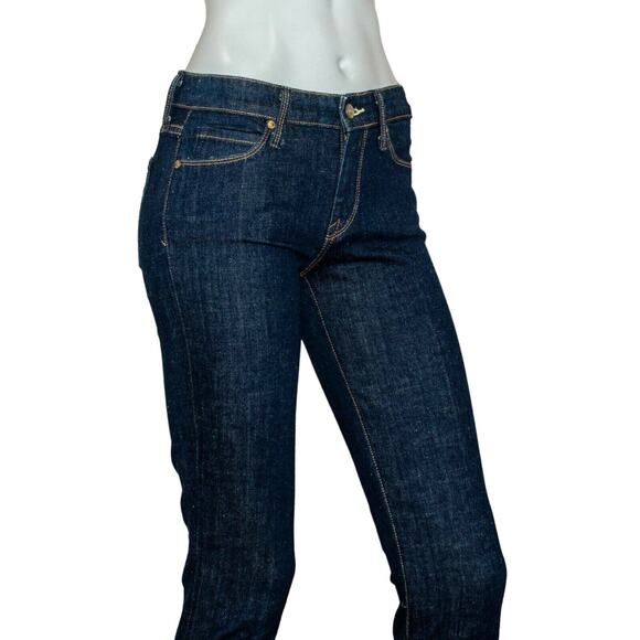 VINCE Women's Skinny Raw Denim Jeans Indigo Dye Size 26 NWT $185 - Picture 6 of 11